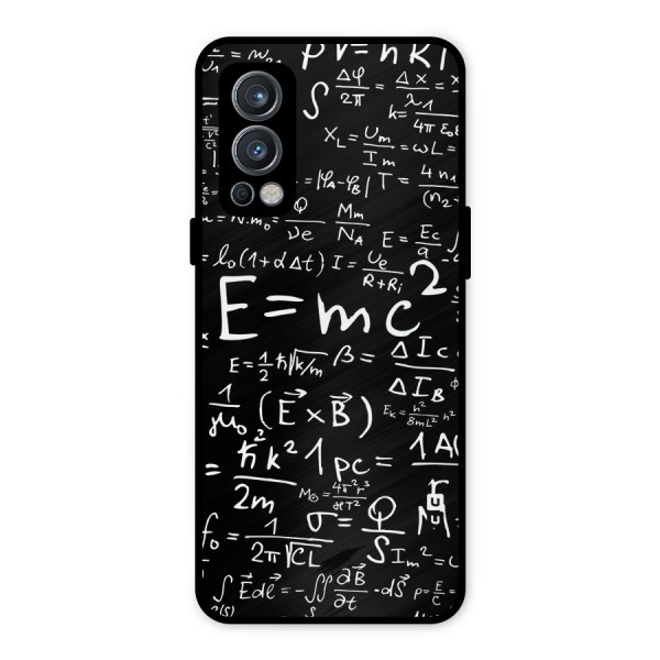 Physics Equation Metal Back Case for OnePlus Nord 2 5G