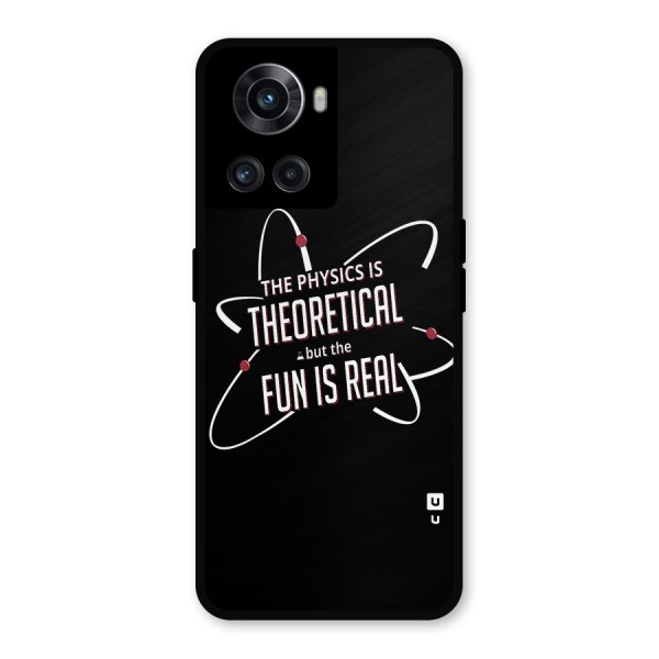 Physics Theoretical Fun Real Metal Back Case for OnePlus 10R