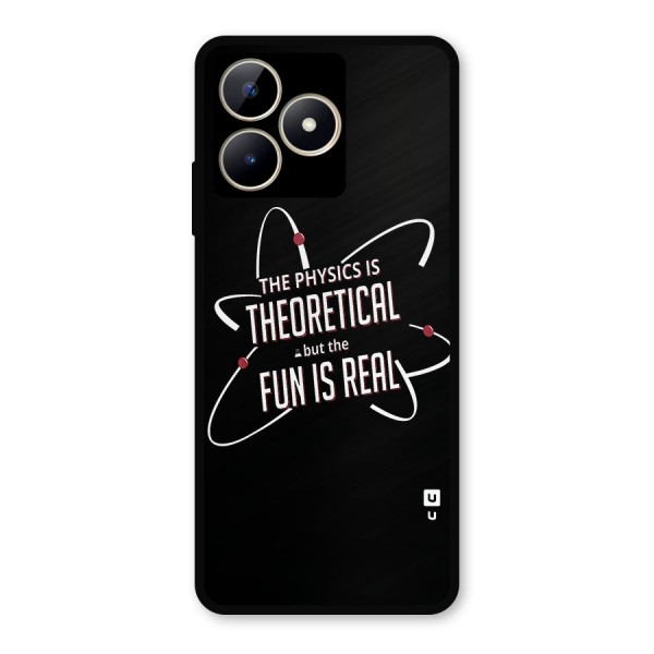 Physics Theoretical Fun Real Metal Back Case for Realme C53