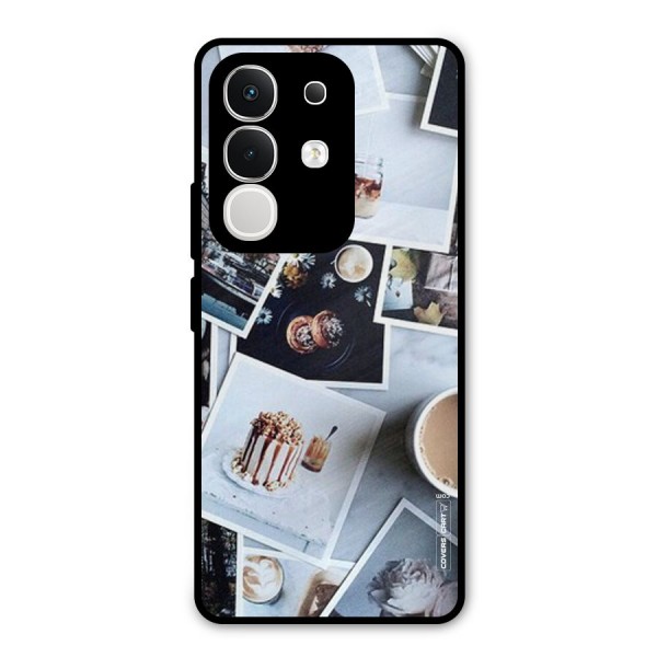 Pictures Coffee Metal Back Case for iQOO Z10x