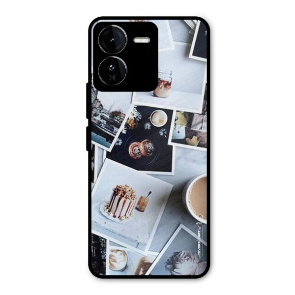 Pictures Coffee Metal Back Case for iQOO Z9