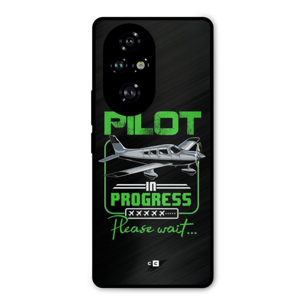 Pilot in Progress Metal Back Case for Honor 200 Pro