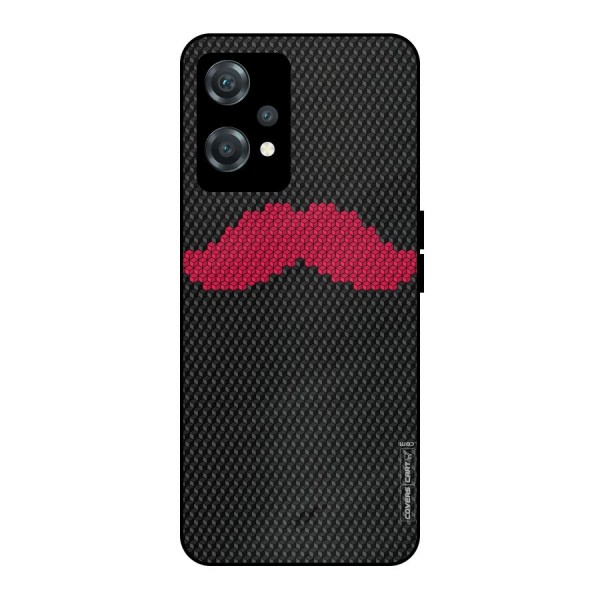 Pink Moustache Metal Back Case for OnePlus Nord CE 2 Lite 5G