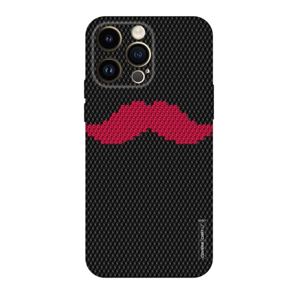 Pink Moustache Original Polycarbonate Back Case for iPhone 14 Pro Max