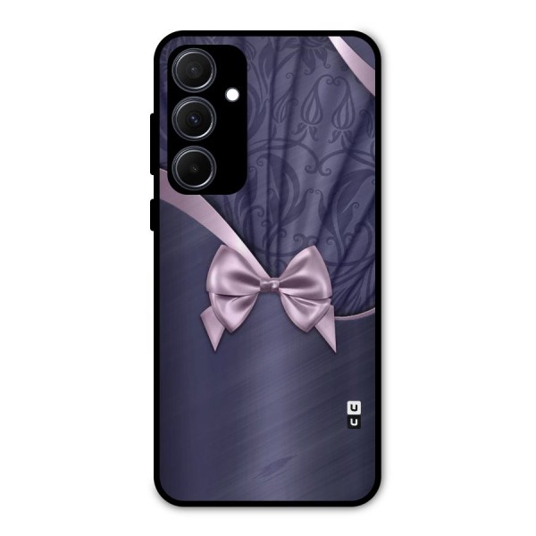 Pink Ribbon Metal Back Case for Galaxy A35