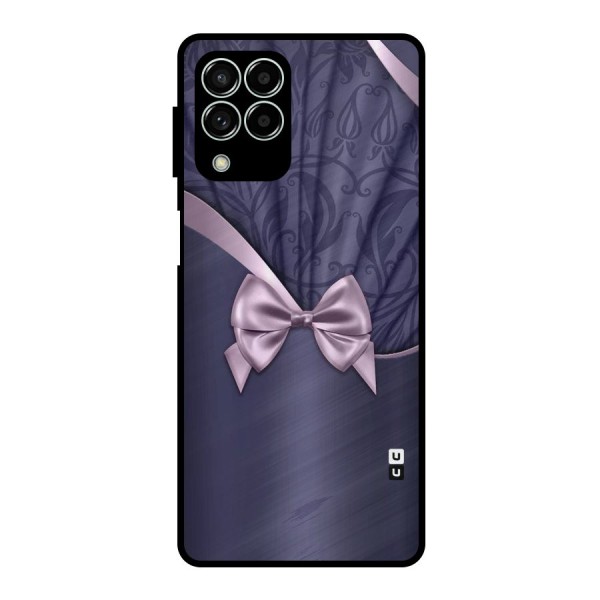 Pink Ribbon Metal Back Case for Galaxy M33