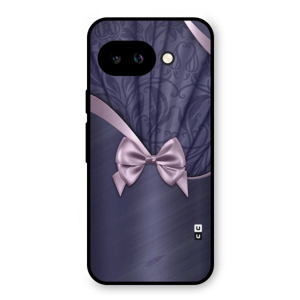 Pink Ribbon Metal Back Case for Google Pixel 9a