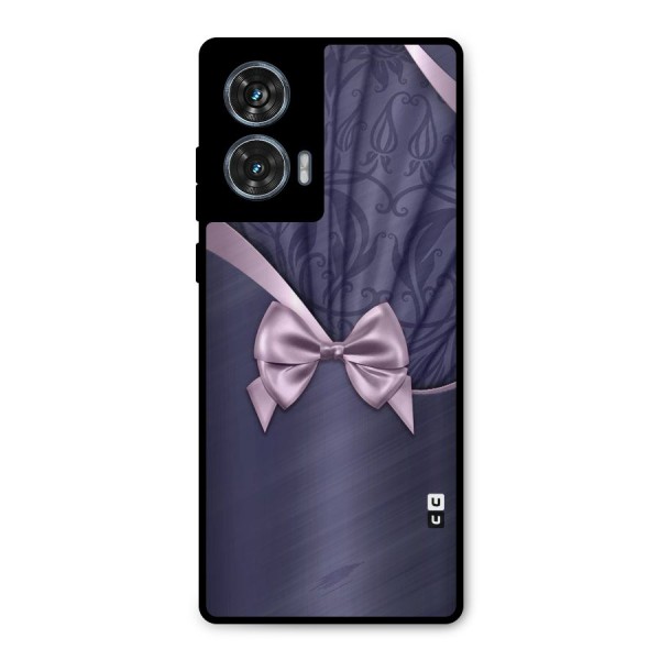 Pink Ribbon Metal Back Case for Motorola G96
