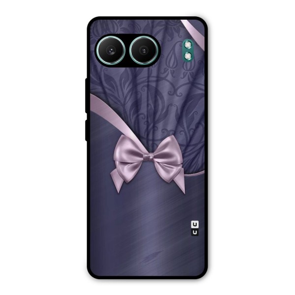 Pink Ribbon Metal Back Case for OnePlus Nord 4