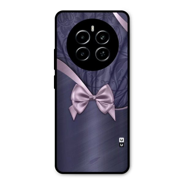 Pink Ribbon Metal Back Case for Realme P1