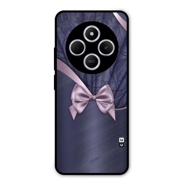 Pink Ribbon Metal Back Case for Redmi A4