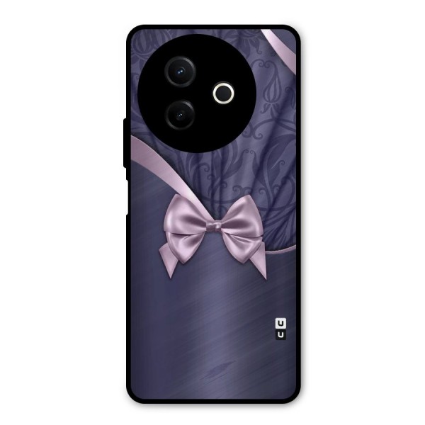 Pink Ribbon Metal Back Case for Vivo Y39