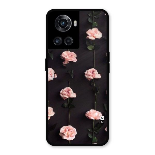 Pink Roses Metal Back Case for OnePlus 10R