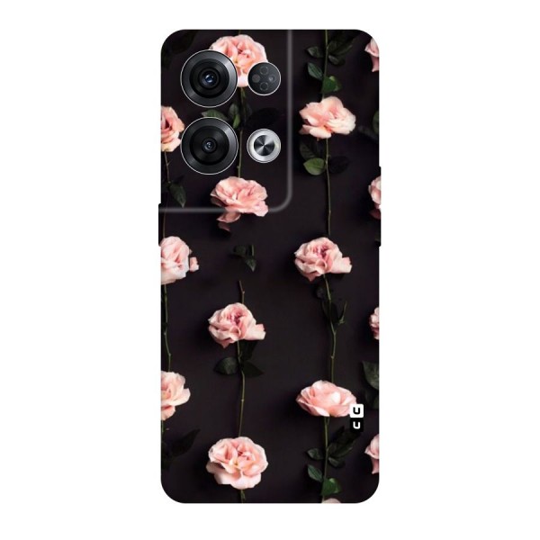 Pink Roses Original Polycarbonate Back Case for Oppo Reno8 Pro 5G