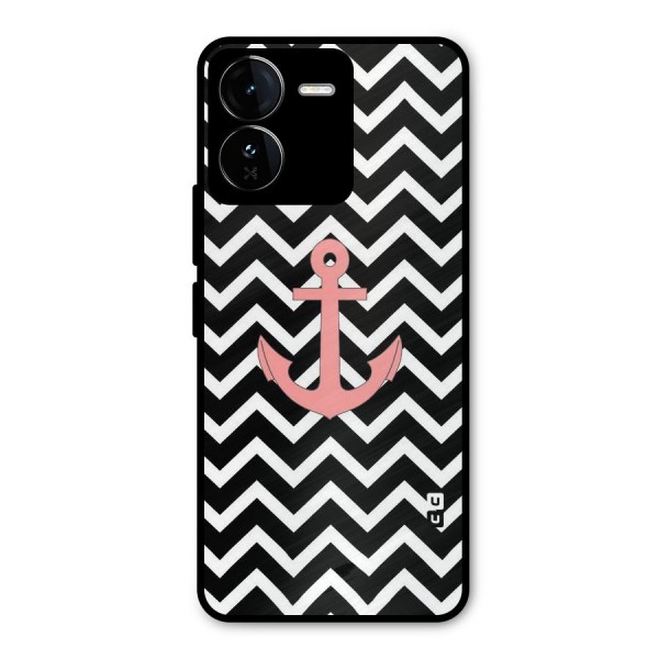 Pink Sailor Metal Back Case for iQOO Z9
