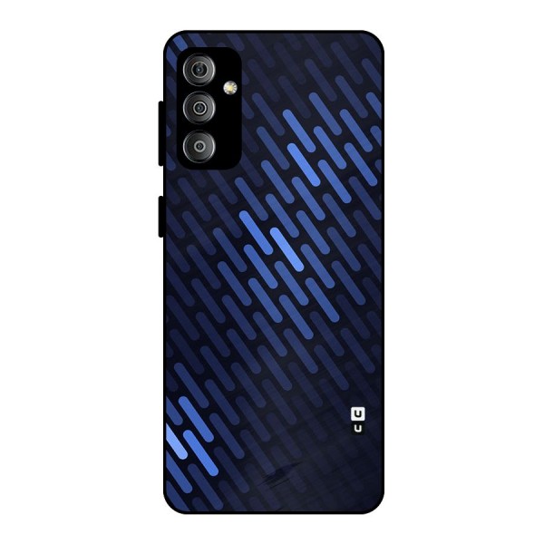 Pipe Shades Pattern Printed Metal Back Case for Galaxy F23