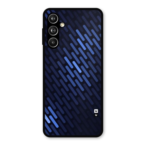 Pipe Shades Pattern Printed Metal Back Case for Galaxy F54