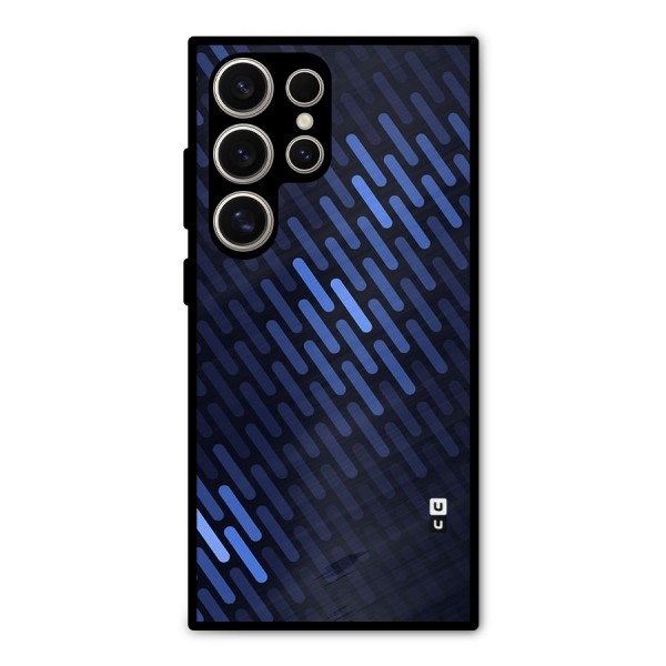 Pipe Shades Pattern Printed Metal Back Case for Galaxy S24 Ultra