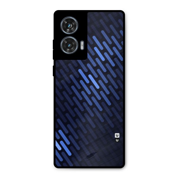 Pipe Shades Pattern Printed Metal Back Case for Motorola Edge 50 Fusion
