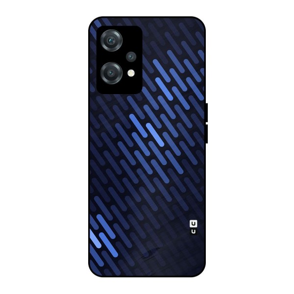 Pipe Shades Pattern Printed Metal Back Case for OnePlus Nord CE 2 Lite 5G