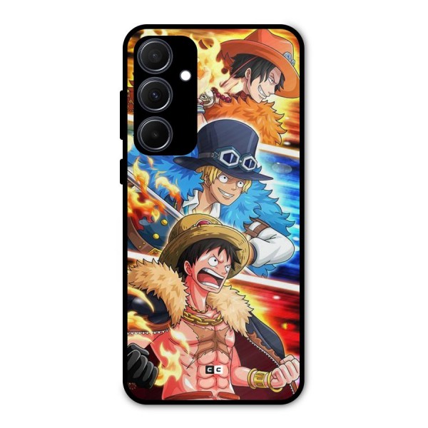 Pirate Brothers Metal Back Case for Galaxy A35