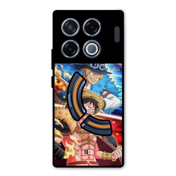 Pirate Brothers Metal Back Case for Infinix GT 20 Pro