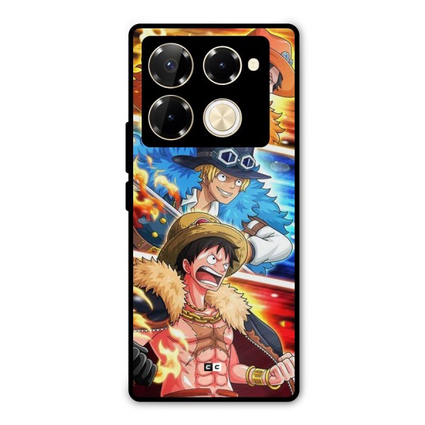 Pirate Brothers Metal Back Case for Infinix Note 40 Pro Plus