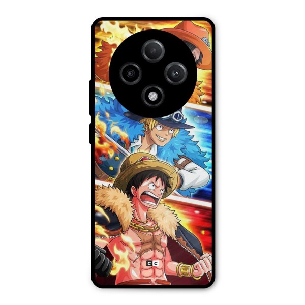 Pirate Brothers Metal Back Case for Oppo F27 Pro Plus