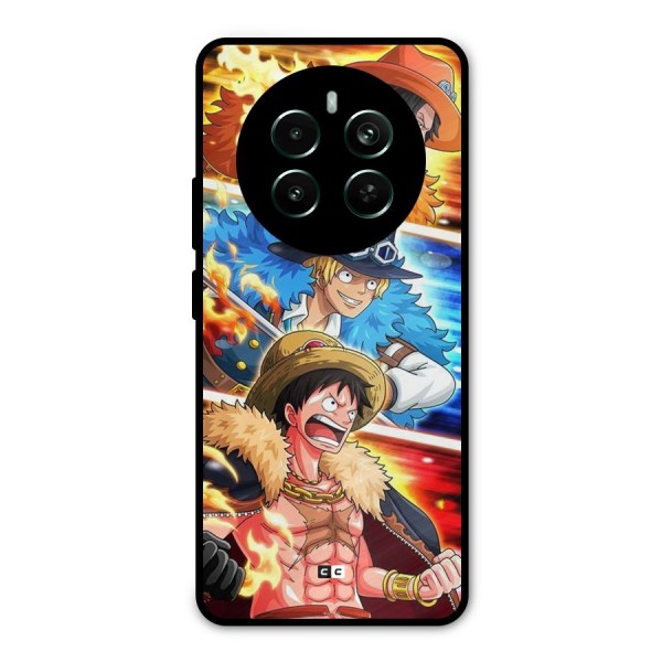 Pirate Brothers Metal Back Case for Realme 12 Pro Plus