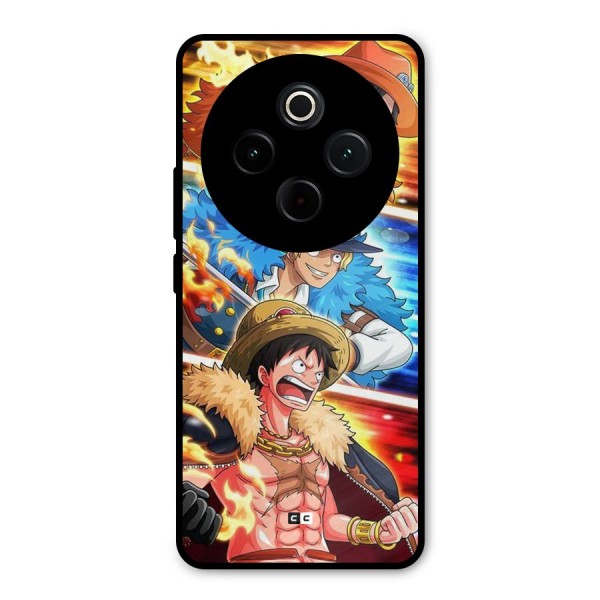 Pirate Brothers Metal Back Case for Vivo T4