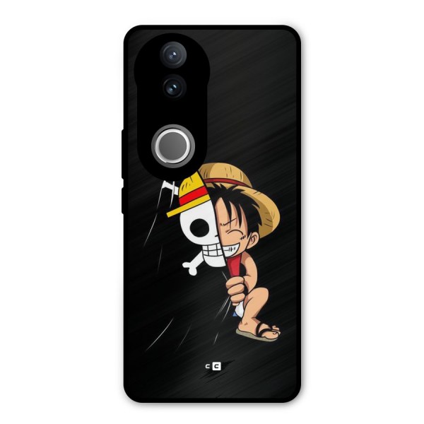 Pirate Luffy Metal Back Case for Vivo V50
