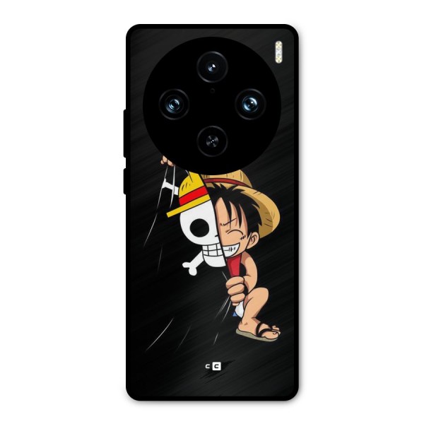 Pirate Luffy Metal Back Case for Vivo X100 Pro