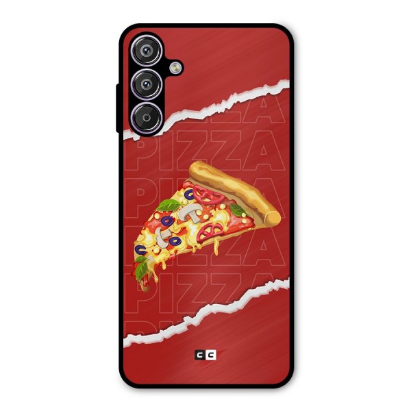 Pizza Lover Metal Back Case for Galaxy F15