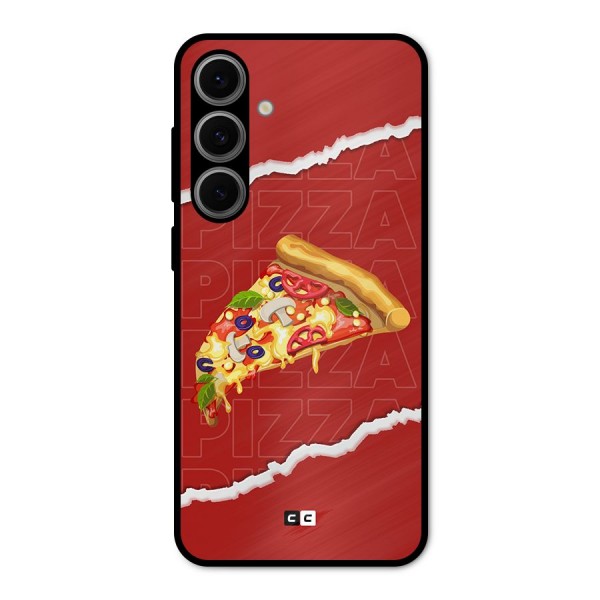 Pizza Lover Metal Back Case for Galaxy S24 FE