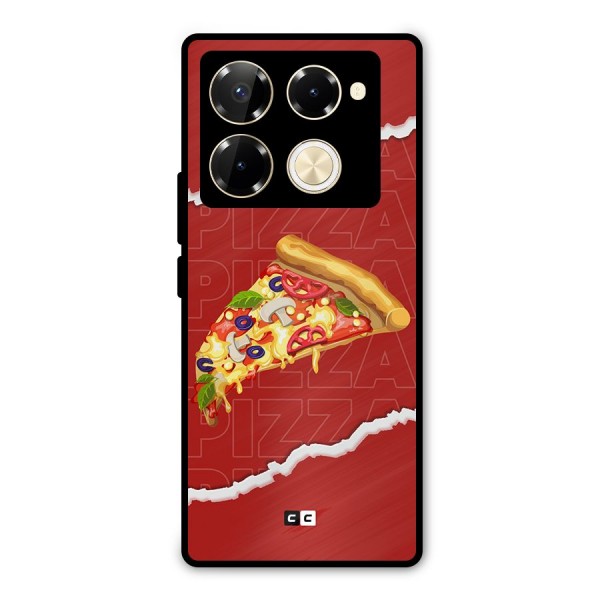 Pizza Lover Metal Back Case for Infinix Note 40 Pro Plus