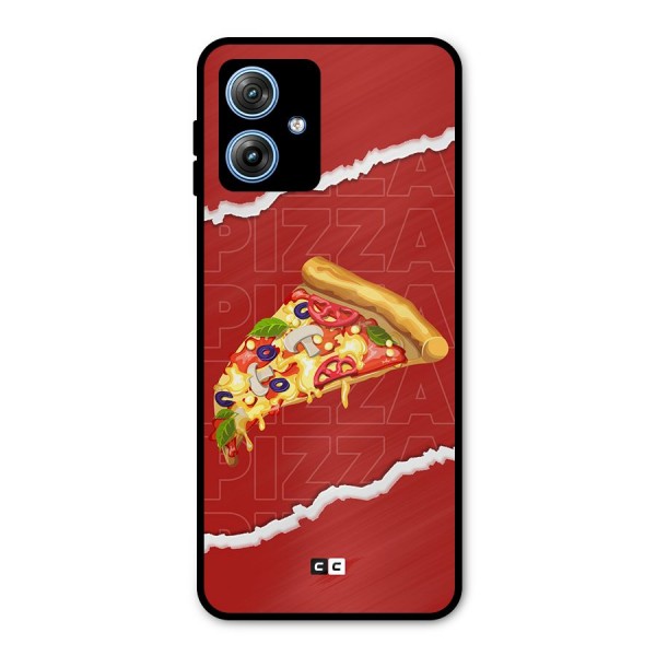 Pizza Lover Metal Back Case for Moto G54