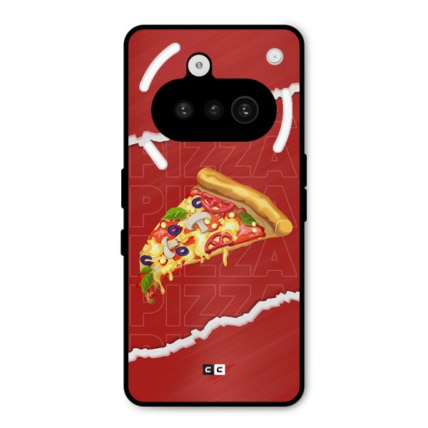 Pizza Lover Metal Back Case for Nothing Phone 3a