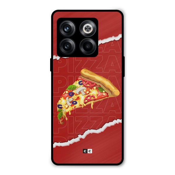 Pizza Lover Metal Back Case for OnePlus 10T