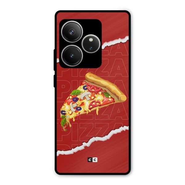 Pizza Lover Metal Back Case for Realme GT 6