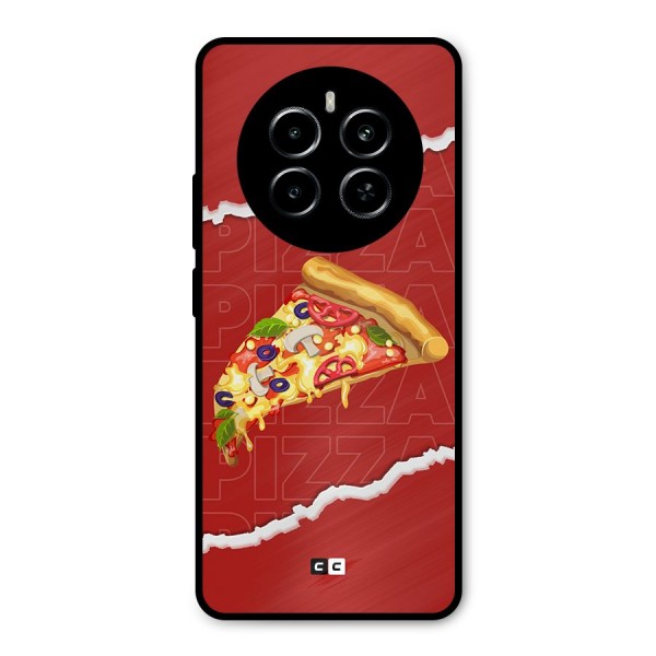 Pizza Lover Metal Back Case for Realme P1