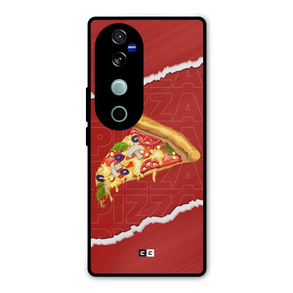 Pizza Lover Metal Back Case for Vivo V40