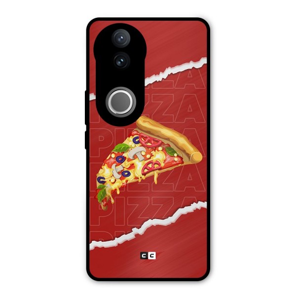 Pizza Lover Metal Back Case for Vivo V50e