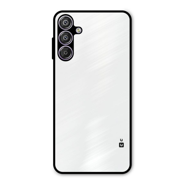 Plain White Metal Back Case for Galaxy F15