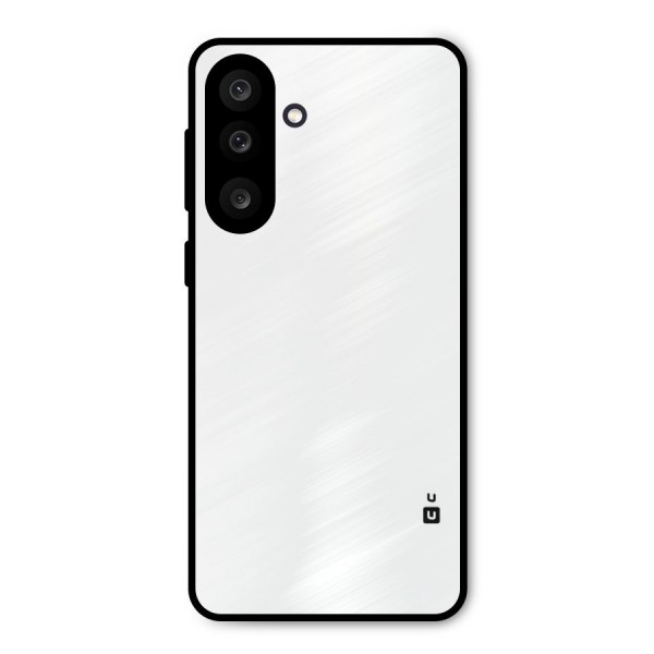 Plain White Metal Back Case for Galaxy M56