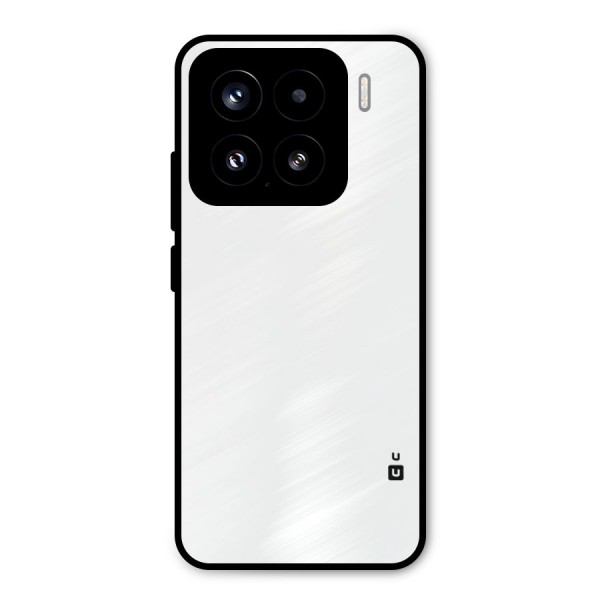 Plain White Metal Back Case for Xiaomi 15