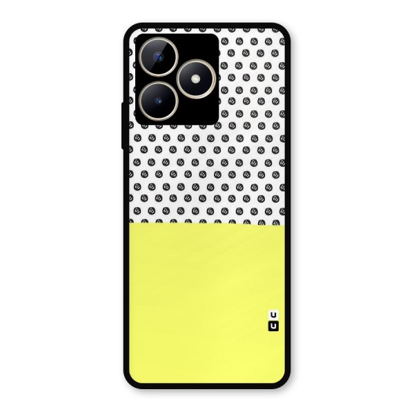 Plain and Pattern Metal Back Case for Realme C53