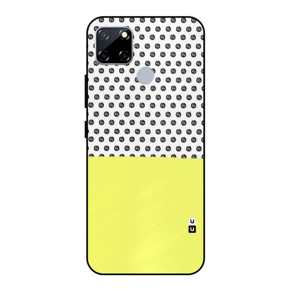 Plain and Pattern Metal Back Case for Realme Narzo 30A