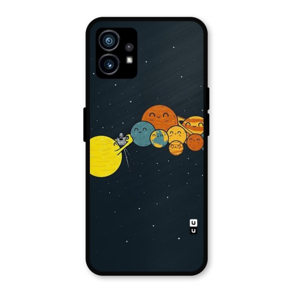 Planet Family Metal Back Case for Nothing Phone 1