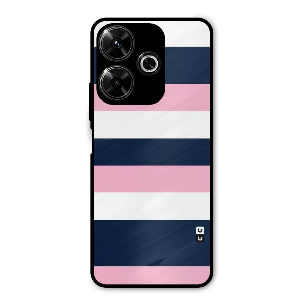 Play In Pastels Metal Back Case for Poco M6 Plus