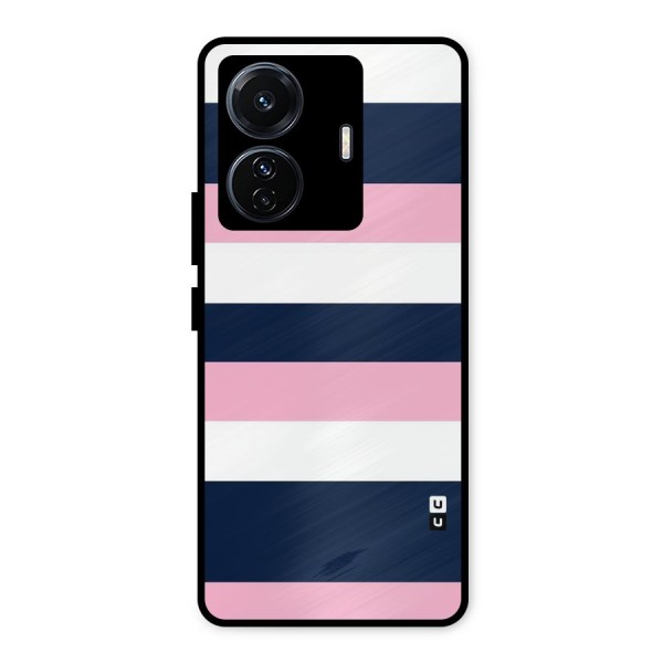 Play In Pastels Metal Back Case for iQOO Z6